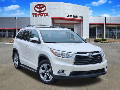 Blizzard Pearl 2016 Toyota Highlander Limited Platinum