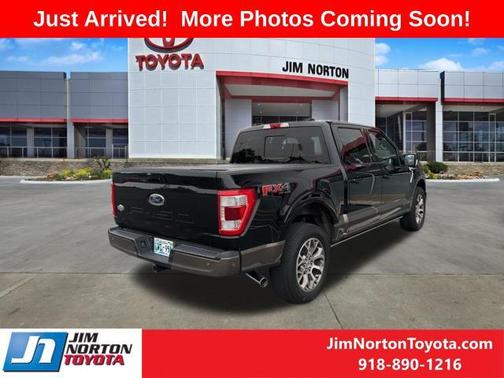 Agate Black Metallic 2021 Ford F-150 King Ranch