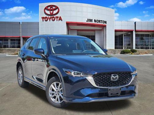 Deep Crystal Blue Mica 2025 Mazda CX-5 2.5 S Preferred Package