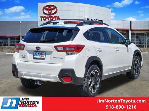 Crystal White Pearl 2021 Subaru Crosstrek Limited