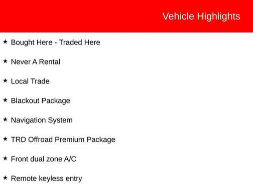 2025 Toyota 4Runner TRD Off Road Premium
