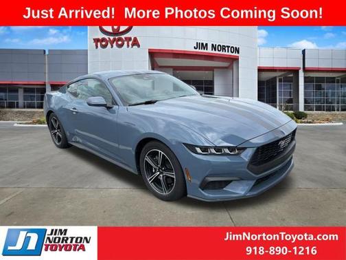 Vapor Blue Metallic 2024 Ford Mustang EcoBoost