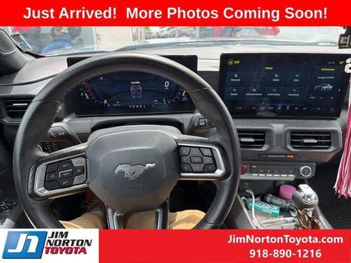 Vapor Blue Metallic 2024 Ford Mustang EcoBoost