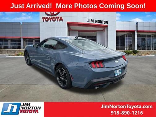 Vapor Blue Metallic 2024 Ford Mustang EcoBoost