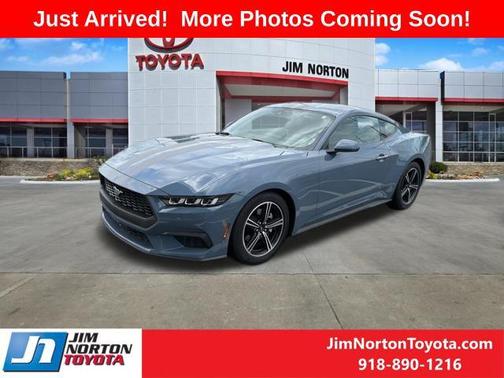Vapor Blue Metallic 2024 Ford Mustang EcoBoost