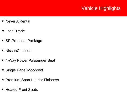 2024 Nissan Altima SR FWD