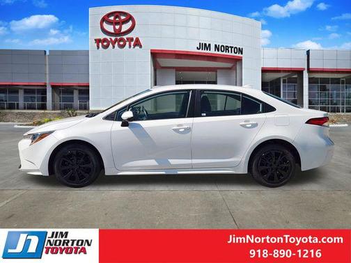 White 2022 Toyota Corolla LE