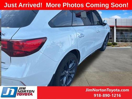 Platinum White Pearl 2020 Acura MDX 3.5L Technology & A-Spec Pkgs