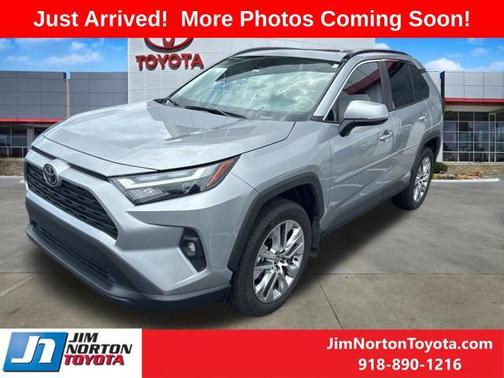 Silver Sky Metallic 2025 Toyota RAV4 XLE Premium