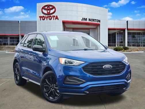 Atlas Blue Metallic 2023 Ford Edge SE