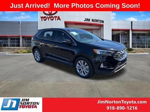Agate Black Metallic 2019 Ford Edge Titanium