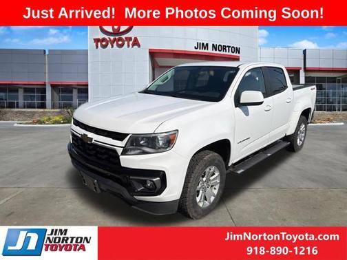 Summit White 2022 Chevrolet Colorado LT