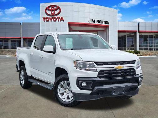 Summit White 2022 Chevrolet Colorado LT
