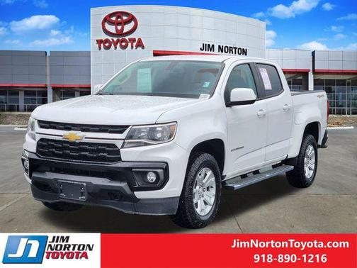 Summit White 2022 Chevrolet Colorado LT