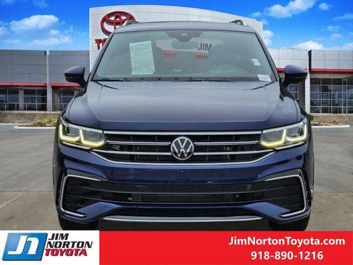 Atlantic Blue Metallic 2023 Volkswagen Tiguan 2.0T SEL R-Line 4MOTION