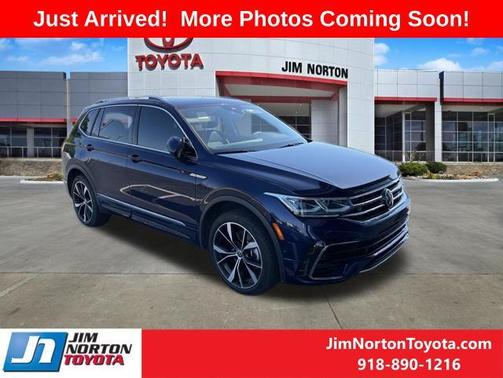 Atlantic Blue Metallic 2023 Volkswagen Tiguan 2.0T SEL R-Line 4MOTION