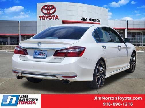 White Orchid Pearl 2017 Honda Accord Sport SE