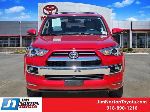 Barcelona Red Metallic 2022 Toyota 4Runner Limited