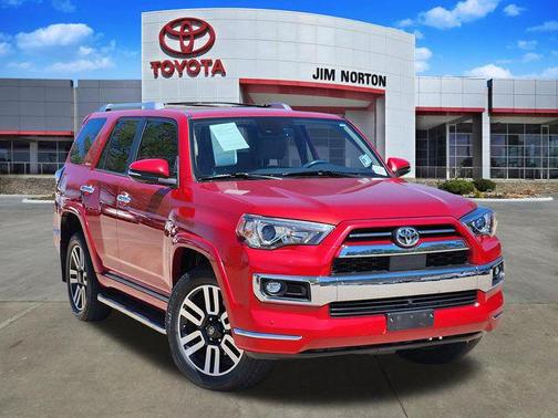 Barcelona Red Metallic 2022 Toyota 4Runner Limited