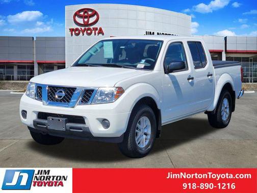 Glacier White 2019 Nissan Frontier SV