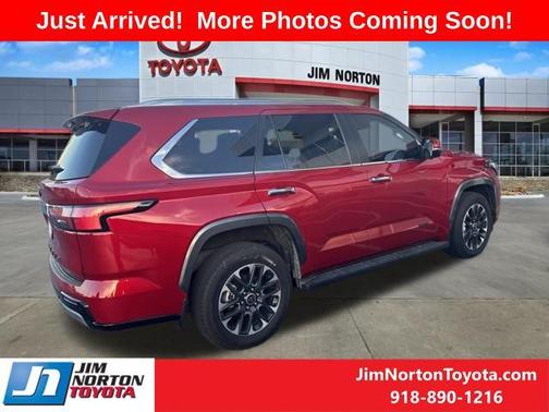 Red 2024 Toyota Sequoia Limited