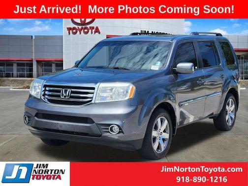 Alabaster Silver Metallic 2013 Honda Pilot Touring