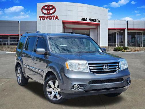 Alabaster Silver Metallic 2013 Honda Pilot Touring