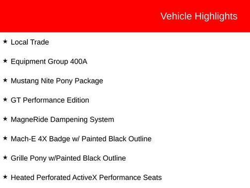2023 Ford Mustang Mach-E GT