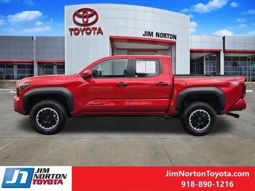 Supersonic Red 2024 Toyota Tacoma TRD Off-Road