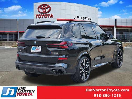 Black Sapphire Metallic 2025 BMW X5 M60i