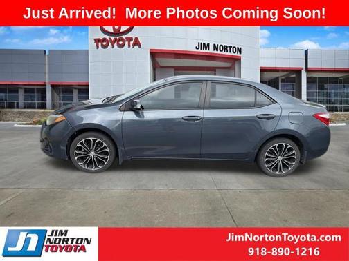 Slate Metallic 2015 Toyota Corolla S Plus
