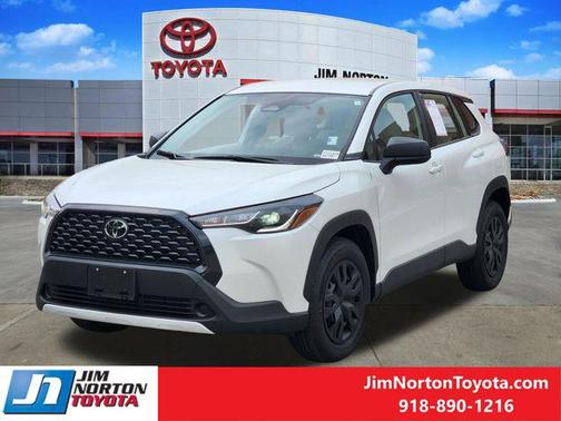Wind Chill Pearl 2025 Toyota Corolla Cross L