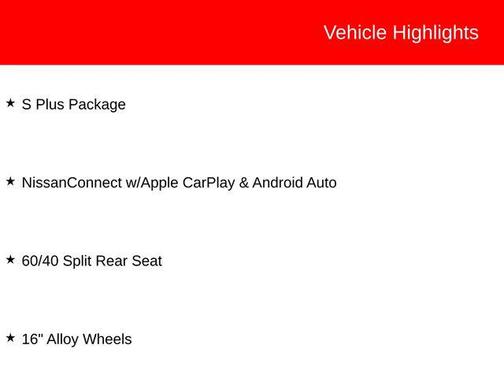 2024 Nissan Versa 1.6 S