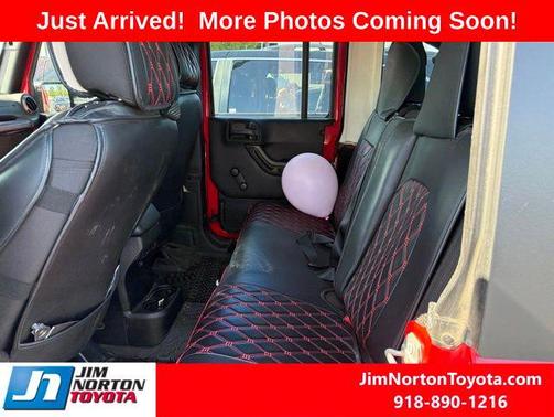Firecracker Red Clear Coat 2015 Jeep Wrangler Unlimited Sport