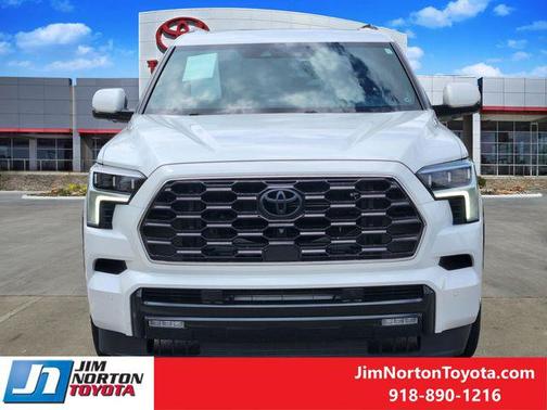 Wind Chill Pearl 2024 Toyota Sequoia Platinum