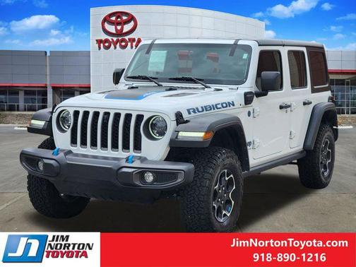 Bright White Clearcoat 2023 Jeep Wrangler 4xe Rubicon