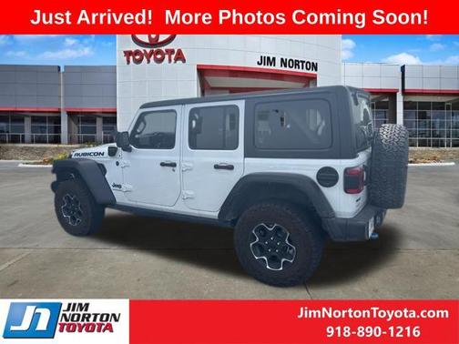 Bright White Clearcoat 2023 Jeep Wrangler 4xe Rubicon