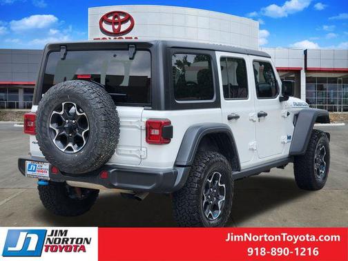 Bright White Clearcoat 2023 Jeep Wrangler 4xe Rubicon