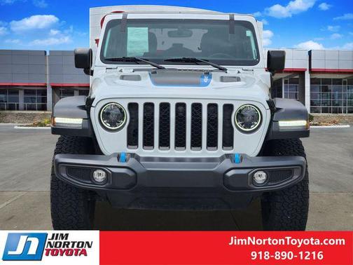 Bright White Clearcoat 2023 Jeep Wrangler 4xe Rubicon