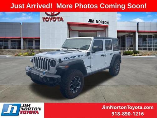 Bright White Clearcoat 2023 Jeep Wrangler 4xe Rubicon