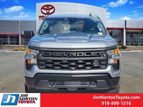 Sterling Gray Metallic 2024 Chevrolet Silverado 1500 WT