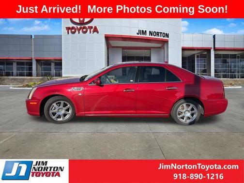 Crystal Red Tintcoat 2010 Cadillac STS Luxury