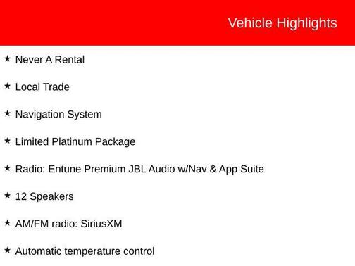 2015 Toyota Highlander Limited Platinum