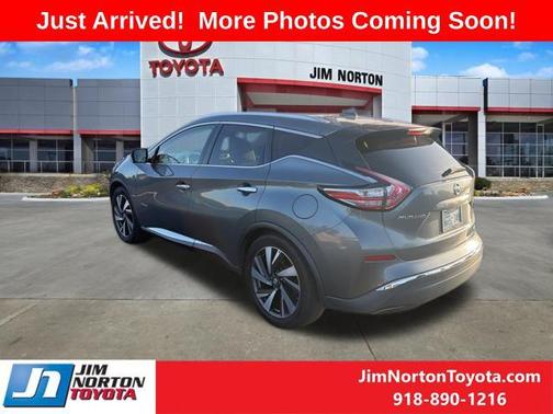 Gun Metallic 2016 Nissan Murano Hybrid Platinum