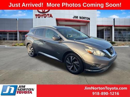 Gun Metallic 2016 Nissan Murano Hybrid Platinum