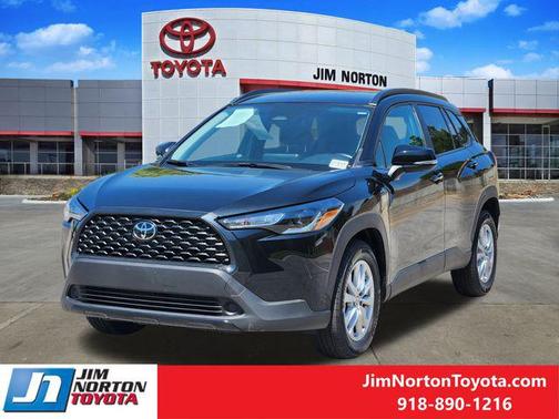 Jet Black 2024 Toyota Corolla Cross LE
