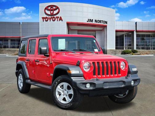 Firecracker Red Clearcoat 2020 Jeep Wrangler Unlimited Sport
