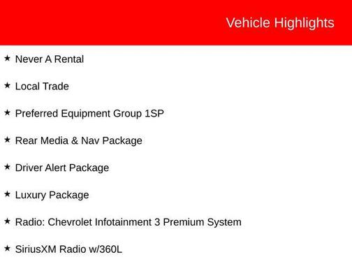 2021 Chevrolet Tahoe 2WD RST