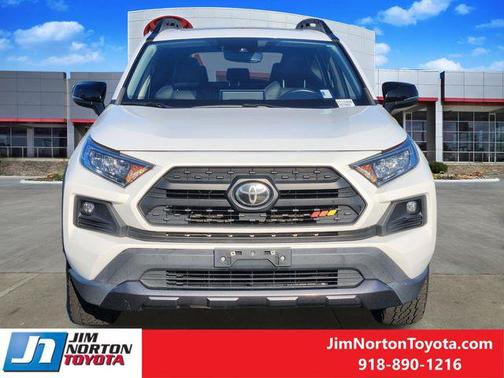 Super White 2021 Toyota RAV4 TRD Off-Road