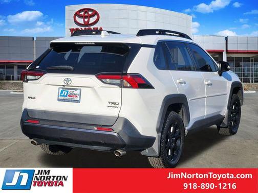 Super White 2021 Toyota RAV4 TRD Off-Road